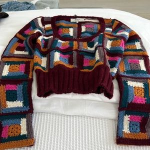 Sea New York crochet sweater